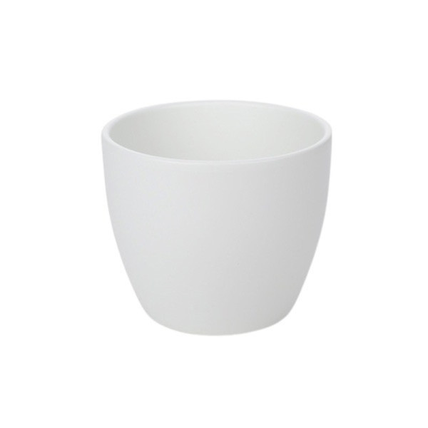 Base kerámia kaspó matt vanília 19 cm