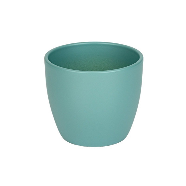 Base kerámia kaspó korallkék	15cm
