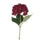 LD072-04 Hortenzia selyemvirág ág, 62cm magas, virágfej átmérő: 22cm - Bordó