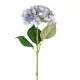 LD072-02 Hortenzia selyemvirág ág, 62cm magas, virágfej átmérő: 22cm - Kék