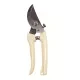 PS12-01 Ergonomikus rozsdamentes acél metszőolló bézs nyéllel, 17.5cm