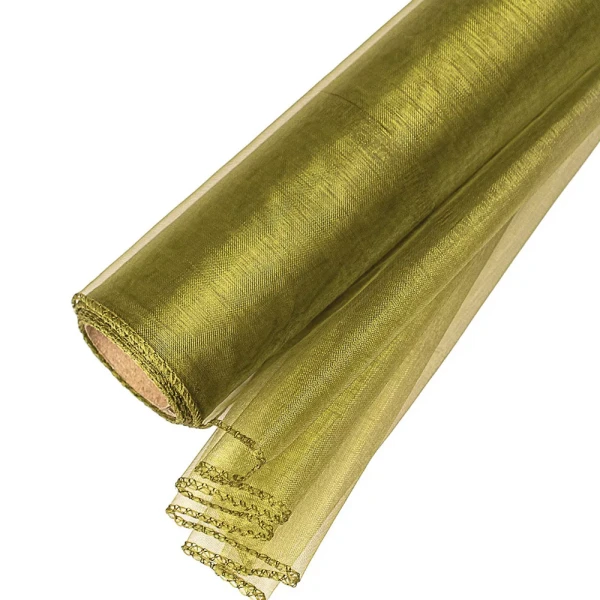 4078 Organza 40cm x 8.2m - Mohazöld