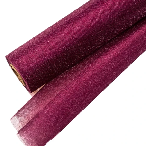 4733 Snow organza 47cm x 10m - Padlizsán