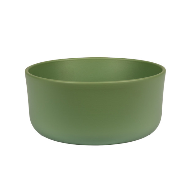 Amos kerámia tál matt zsályazöld 18cm